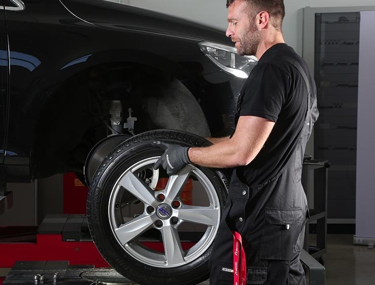 montaggio pneumatico