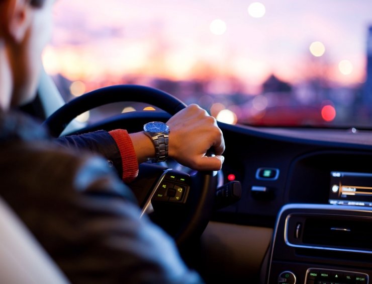 papà al volante