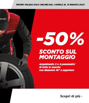Promozione online sul montaggio pneumatici