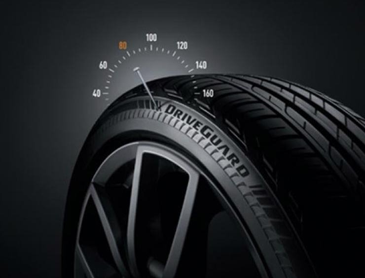 rappresentazione di pneumatico Run Flat