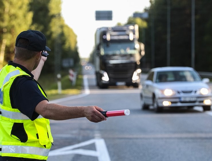 posto di blocco - documento unico di circolazione