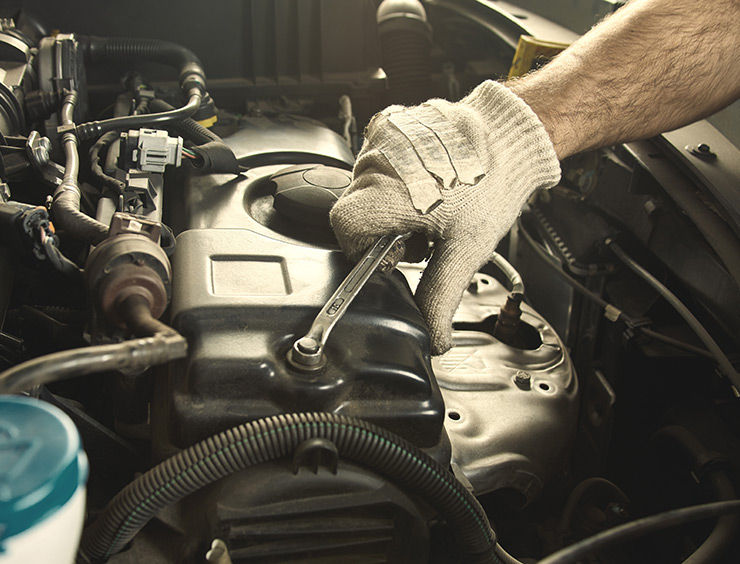 motore dell'auto