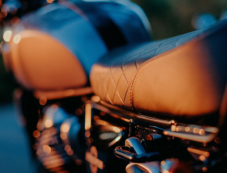 sella di una moto