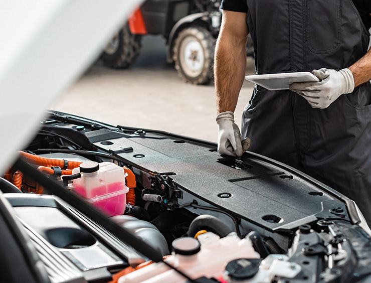 Controllo vano motore a causa perdita di potenza