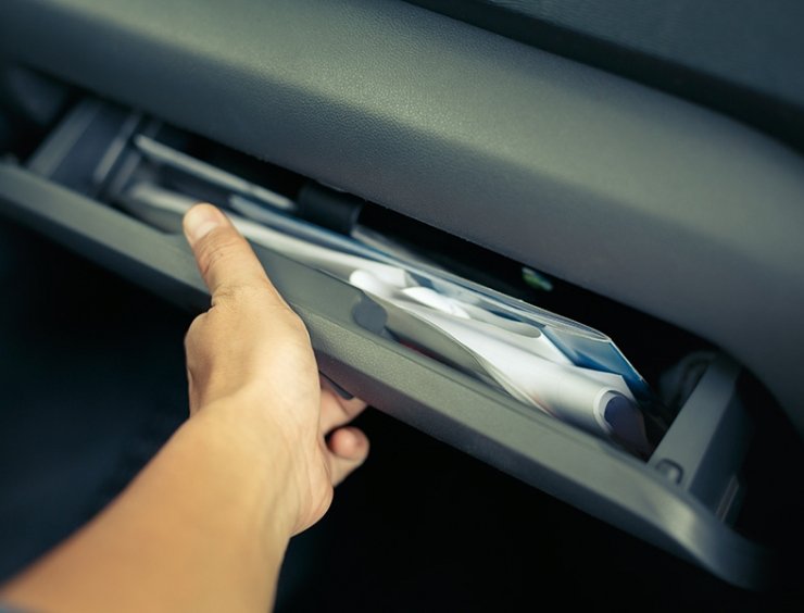 documenti in auto