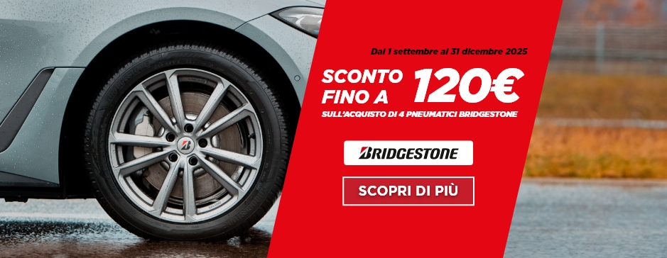 Promozione Pneumatici Bridgestone