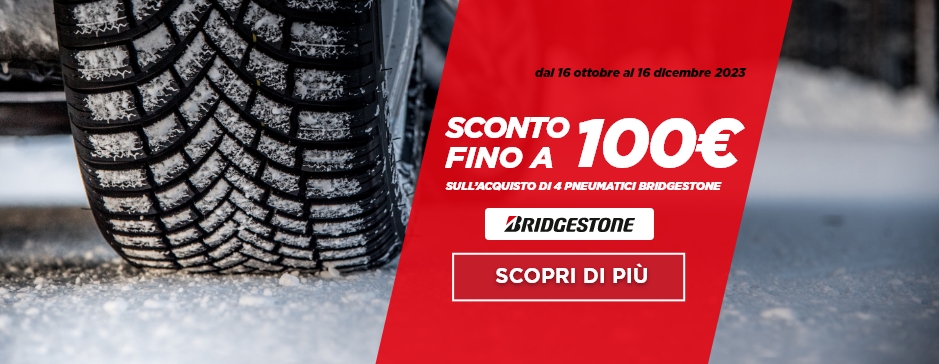 Promozione Pneumatici Bridgestone