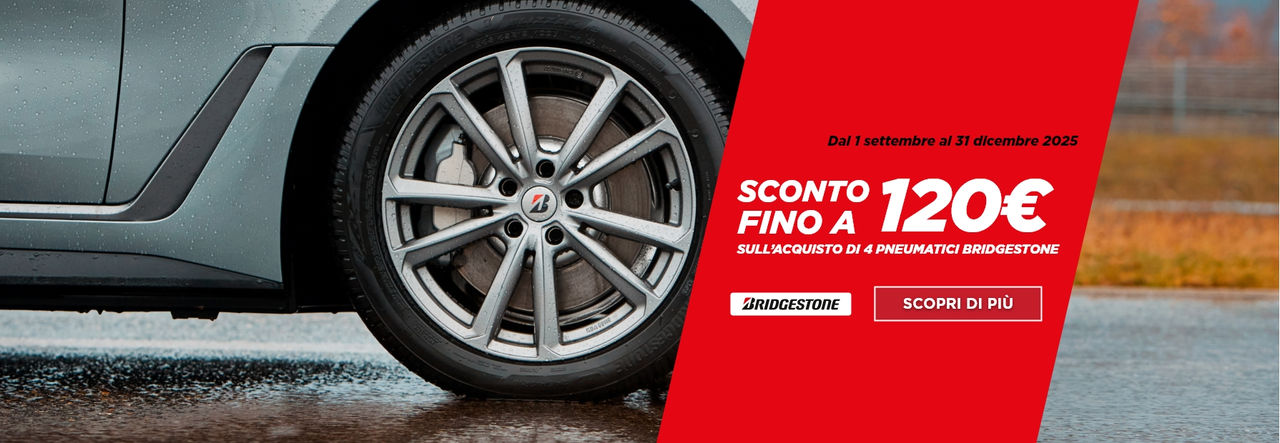 Promozione Pneumatici Bridgestone